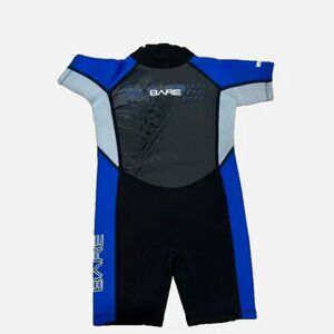 Kids BARE Shorty Wetsuit 2mm Durable Warmth Comfortable 50+ UV Protectio…